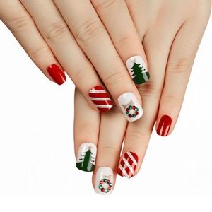 Christmas Press on Nails